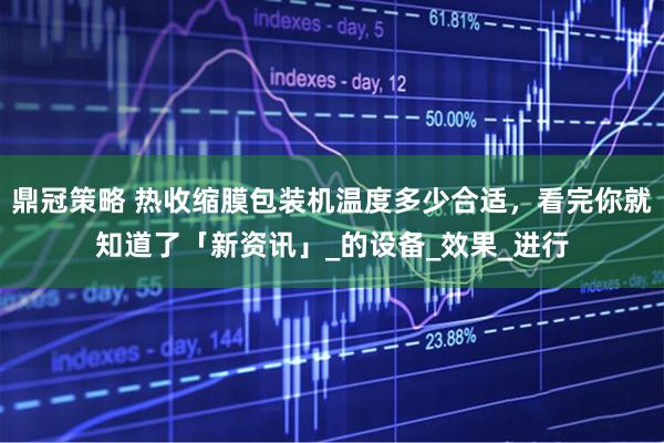 鼎冠策略 热收缩膜包装机温度多少合适，看完你就知道了「新资讯」_的设备_效果_进行